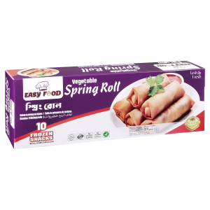 Vegetable Spring Roll 400gm 10 pcs | Frozen Snacks Bangladesh