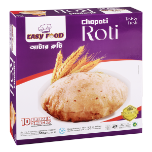 Atta Roti / Chapati Roti 500gm 10 Pcs | Frozen Roti Bangladesh