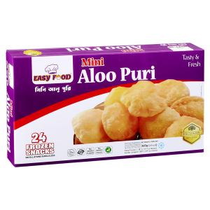 Mini Aloo Puri 360gm 24 pcs | Frozen Snacks Bangladesh