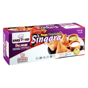 NAGA Vegetable Singara 400gm 10 pcs | Spicy Frozen Snacks Bangladesh