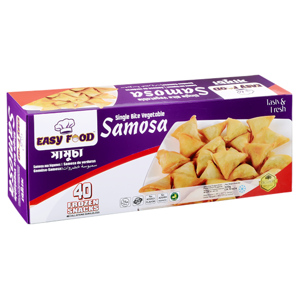 Easy Food Single Bite Vegetable Samosa 400gm 40 pcs frozen snacks in Bangladesh