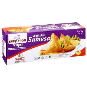 Vegetable Samosa Regular Pack 400gm 10 pcs | Frozen Snacks Bangladesh